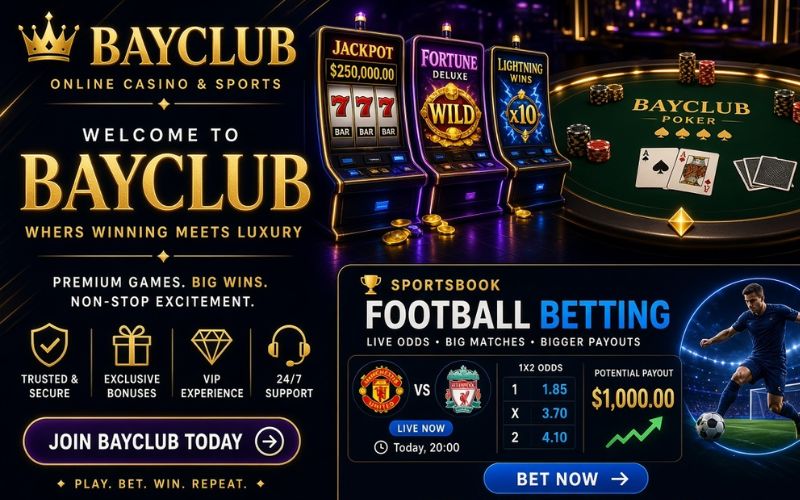 BayClub trải nghiệm giải trí trực tuyến mượt mà