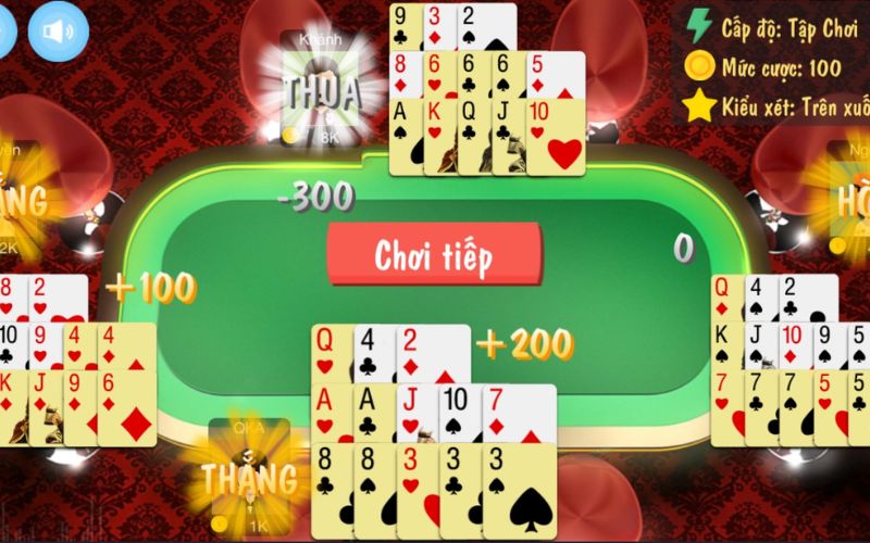 Cách chơi Mậu Binh dành cho người mới