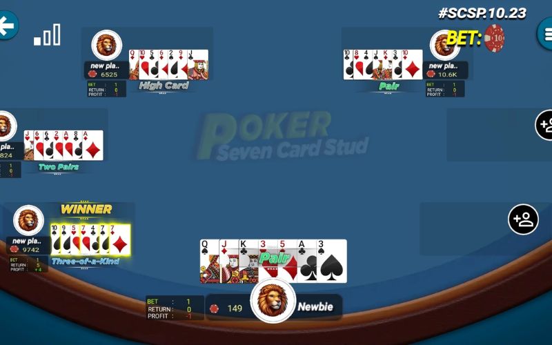 Kinh nghiệm chơi Stud Poker hiệu quả