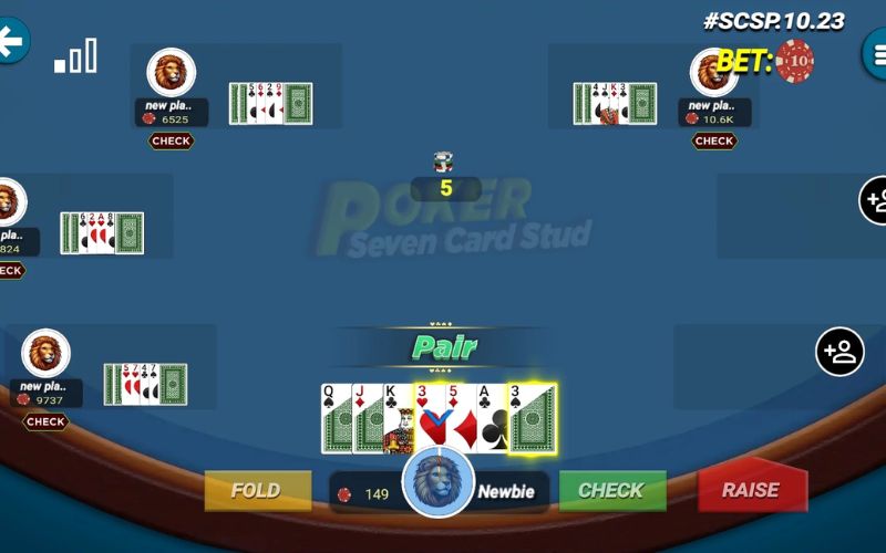 Cách chơi Stud Poker dành cho người mới