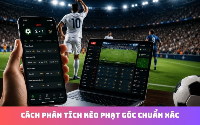 Cách soi kèo phạt góc theo thế trận