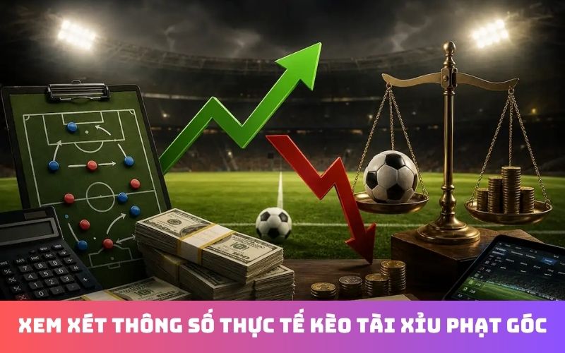 Kèo tài xỉu phạt góc trong cá cược bóng đá
