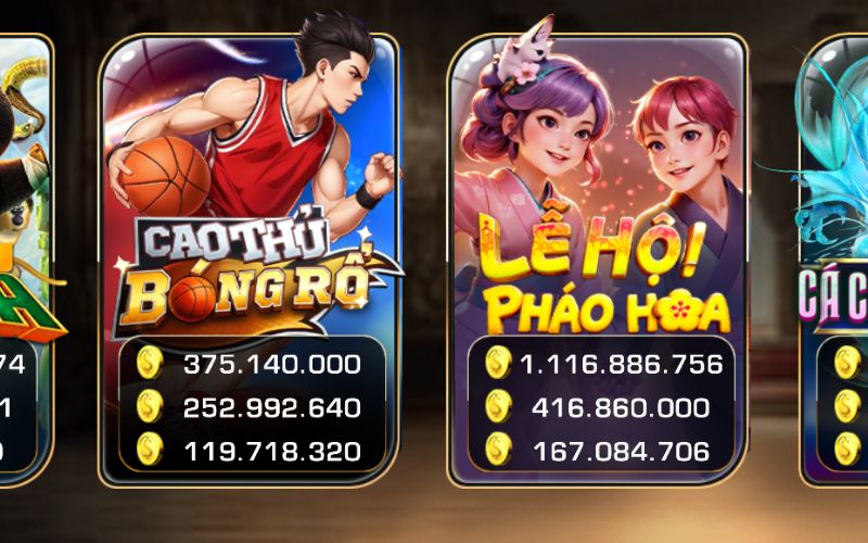 Trò chơi nổ hũ trực tuyến tại BayClub