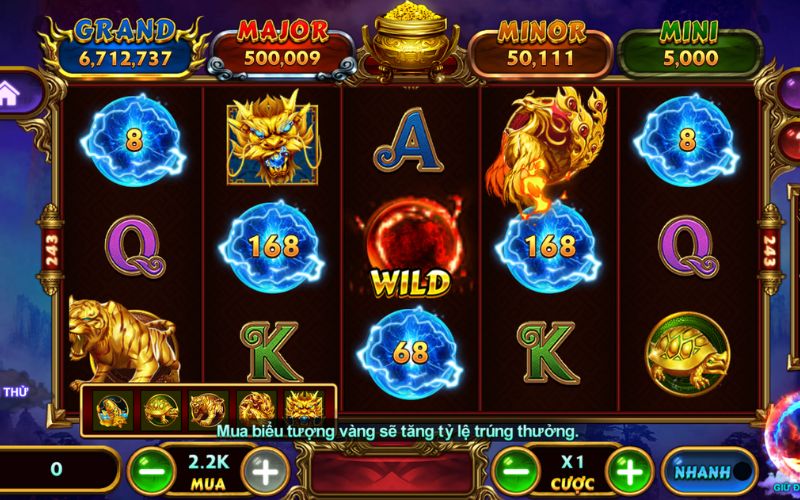 Cách chơi Slot 4 Thần Thú dành cho người mới