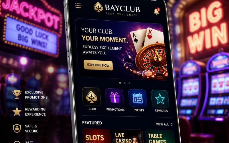 Ứng dụng BayClub trên thiết bị di động