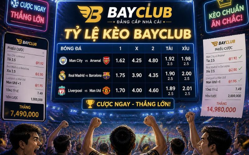 Cá cược thể thao trực tuyến tại BayClub